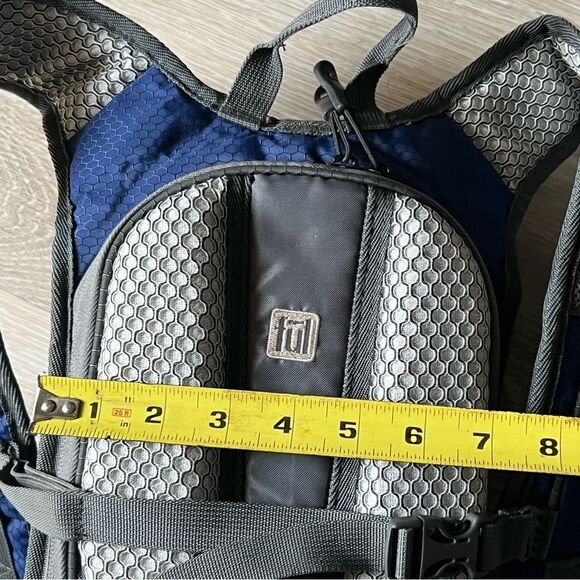 FŪL Day BACKPACK Padded Waterproof Cooler Compartment Multi Pockets Blue - Picture 16 of 16